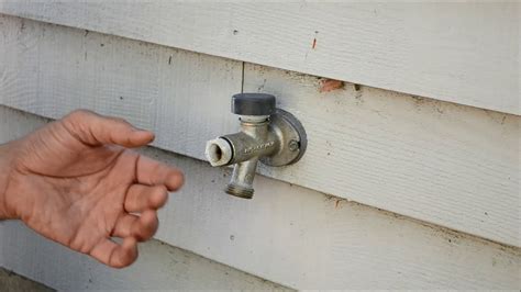 anti-siphon valve on outdoor faucet|How to Replace an Anti